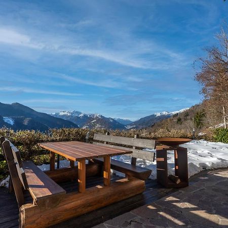 Panoramic House Carnia - Mountain View Apt With Parking And Terraces Villa Ligosullo Dış mekan fotoğraf