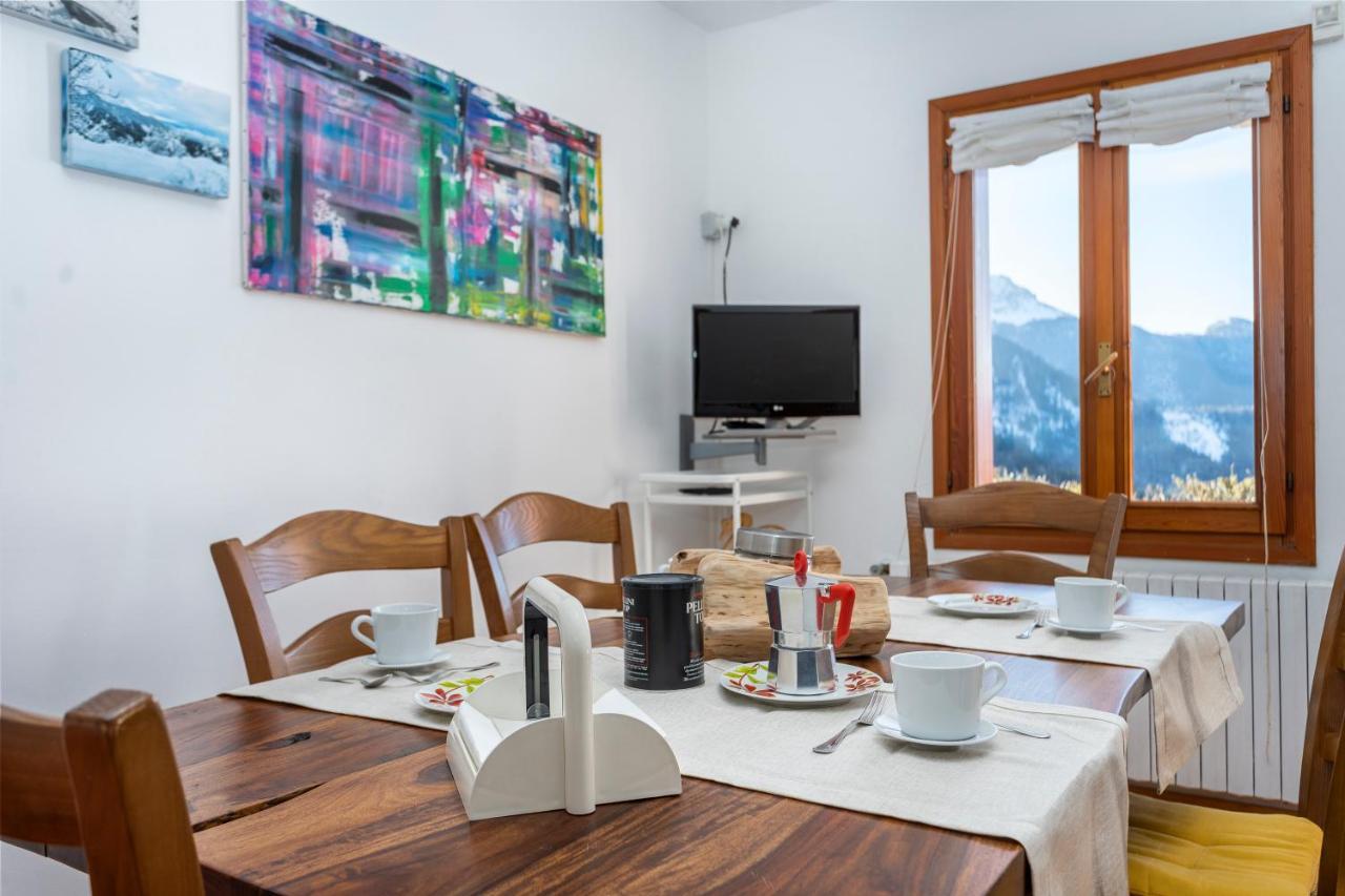Panoramic House Carnia - Mountain View Apt With Parking And Terraces Villa Ligosullo Dış mekan fotoğraf