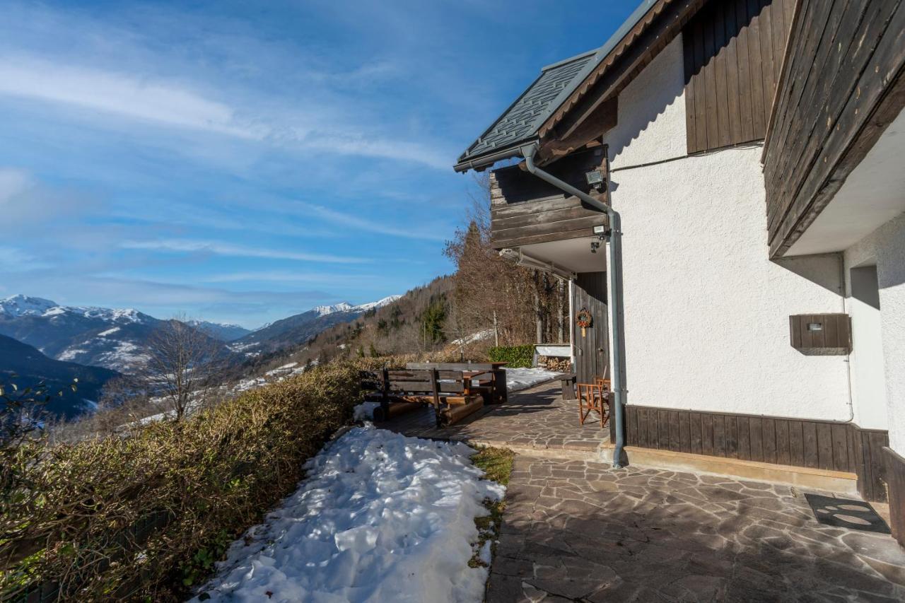 Panoramic House Carnia - Mountain View Apt With Parking And Terraces Villa Ligosullo Dış mekan fotoğraf