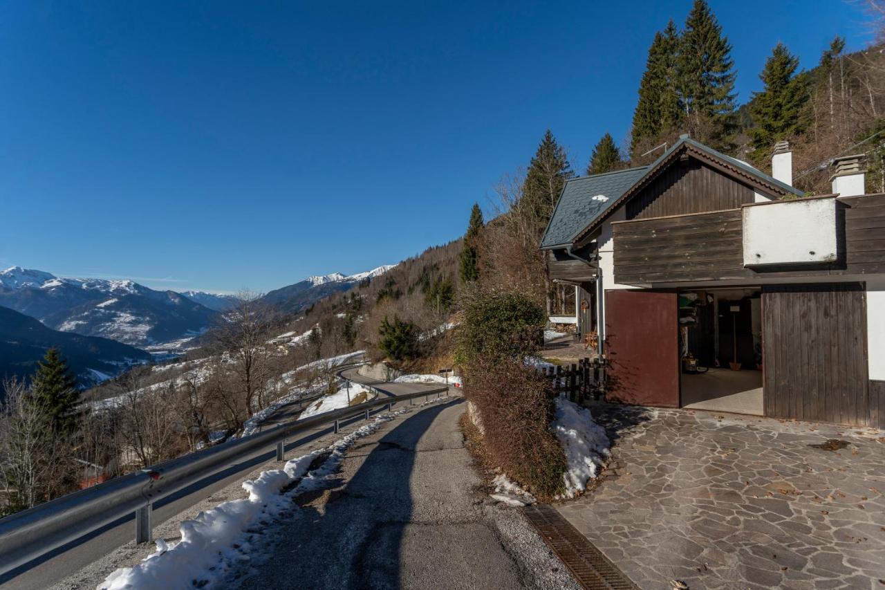 Panoramic House Carnia - Mountain View Apt With Parking And Terraces Villa Ligosullo Dış mekan fotoğraf